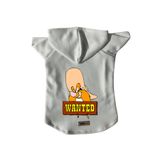 monopetz Kapişonlu Polar Sweatshirt Köpek ve Kedi Kıyafeti & Elbisesi Beyaz J Sam XL