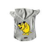 monopetz Kapişonlu Polar Sweatshirt Köpek ve Kedi Kıyafeti & Elbisesi Beyaz Rabugento L