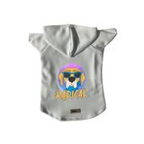 monopetz Kapişonlu Polar Sweatshirt Köpek ve Kedi Kıyafeti & Elbisesi Beyaz Radical S