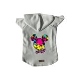 monopetz Kapişonlu Polar Sweatshirt Köpek ve Kedi Kıyafeti & Elbisesi Beyaz Yeni Mickey Mouse 2 XS