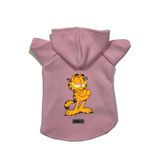 monopetz Kapişonlu Polar Sweatshirt Köpek ve Kedi Kıyafeti & Elbisesi - Garfield S Beden