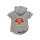 monopetz Kapişonlu Polar Sweatshirt Köpek ve Kedi Kıyafeti & Elbisesi Gri Every Snack You Make M