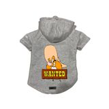 monopetz Kapişonlu Polar Sweatshirt Köpek ve Kedi Kıyafeti & Elbisesi Gri J Sam S
