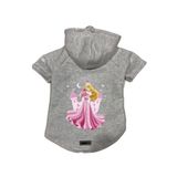 monopetz Kapişonlu Polar Sweatshirt Köpek ve Kedi Kıyafeti & Elbisesi Gri Princess XL