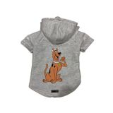 monopetz Kapişonlu Polar Sweatshirt Köpek ve Kedi Kıyafeti & Elbisesi - Gri Scooby Doo L Beden