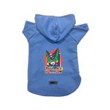 monopetz Kapişonlu Polar Sweatshirt Köpek ve Kedi Kıyafeti & Elbisesi Mavi DBZ 05 M