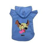 monopetz Kapişonlu Polar Sweatshirt Köpek Ve Kedi Kıyafeti & Elbisesi Mavi Ed001 M