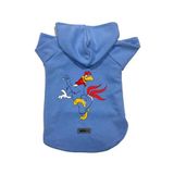 monopetz Kapişonlu Polar Sweatshirt Köpek ve Kedi Kıyafeti & Elbisesi Mavi Fog Horn S