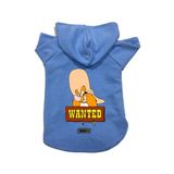 monopetz Kapişonlu Polar Sweatshirt Köpek ve Kedi Kıyafeti & Elbisesi Mavi J Sam S