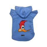monopetz Kapişonlu Polar Sweatshirt Köpek ve Kedi Kıyafeti & Elbisesi Mavi Pica Pau S