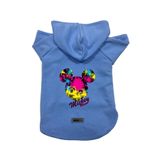 monopetz Kapişonlu Polar Sweatshirt Köpek ve Kedi Kıyafeti & Elbisesi Mavi Yeni Mickey Mouse 2 XS