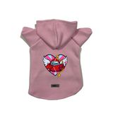 monopetz Kapişonlu Polar Sweatshirt Köpek Ve Kedi Kıyafeti & Elbisesi Pembe Among Us M