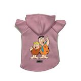 monopetz Kapişonlu Polar Sweatshirt Köpek Ve Kedi Kıyafeti & Elbisesi Pembe Barney Fred S