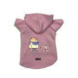 monopetz Kapişonlu Polar Sweatshirt Köpek ve Kedi Kıyafeti & Elbisesi Pembe Cando XS