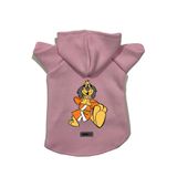 monopetz Kapişonlu Polar Sweatshirt Köpek ve Kedi Kıyafeti & Elbisesi Pembe Hong Kong M