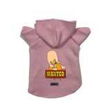 monopetz Kapişonlu Polar Sweatshirt Köpek ve Kedi Kıyafeti & Elbisesi Pembe J Sam S