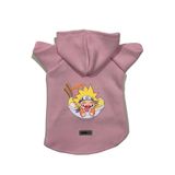 monopetz Kapişonlu Polar Sweatshirt Köpek ve Kedi Kıyafeti & Elbisesi Pembe Naruto XL