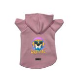 monopetz Kapişonlu Polar Sweatshirt Köpek ve Kedi Kıyafeti & Elbisesi Pembe Radical M