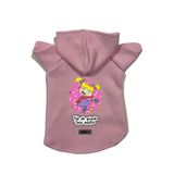 monopetz Kapişonlu Polar Sweatshirt Köpek ve Kedi Kıyafeti & Elbisesi Pembe Rugrats Angelica M