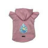monopetz Kapişonlu Polar Sweatshirt Köpek ve Kedi Kıyafeti & Elbisesi Pembe Scuerou M