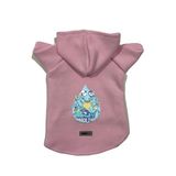 monopetz Kapişonlu Polar Sweatshirt Köpek ve Kedi Kıyafeti & Elbisesi Pembe Scuerou S