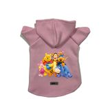 monopetz Kapişonlu Polar Sweatshirt Köpek ve Kedi Kıyafeti & Elbisesi - Pembe Winnie S Beden