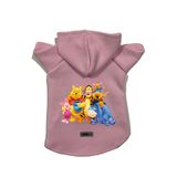 Monopetz Kapişonlu Polar Sweatshirt Köpek Ve Kedi Kıyafeti & Elbisesi - Pembe Winnie