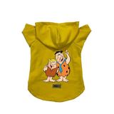 monopetz Kapişonlu Polar Sweatshirt Köpek Ve Kedi Kıyafeti & Elbisesi Sarı Barney Fred S