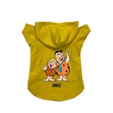 monopetz Kapişonlu Polar Sweatshirt Köpek Ve Kedi Kıyafeti & Elbisesi Sarı Barney Fred XS