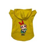 monopetz Kapişonlu Polar Sweatshirt Köpek ve Kedi Kıyafeti & Elbisesi Sarı Blossom S