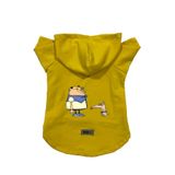 monopetz Kapişonlu Polar Sweatshirt Köpek ve Kedi Kıyafeti & Elbisesi Sarı Cando M