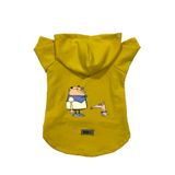 monopetz Kapişonlu Polar Sweatshirt Köpek ve Kedi Kıyafeti & Elbisesi Sarı Cando XL