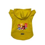 monopetz Kapişonlu Polar Sweatshirt Köpek ve Kedi Kıyafeti & Elbisesi Sarı Cando003 S