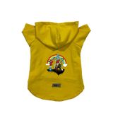 monopetz Kapişonlu Polar Sweatshirt Köpek ve Kedi Kıyafeti & Elbisesi Sarı City 28 XL