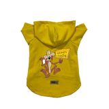 monopetz Kapişonlu Polar Sweatshirt Köpek ve Kedi Kıyafeti & Elbisesi Sarı Coiote XS