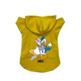 monopetz Kapişonlu Polar Sweatshirt Köpek ve Kedi Kıyafeti & Elbisesi Sarı Deysi Donald M