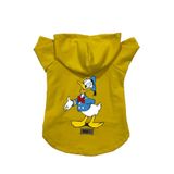 monopetz Kapişonlu Polar Sweatshirt Köpek Ve Kedi Kıyafeti & Elbisesi Sarı Donald XS