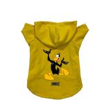 monopetz Kapişonlu Polar Sweatshirt Köpek ve Kedi Kıyafeti & Elbisesi Sarı Duffy S