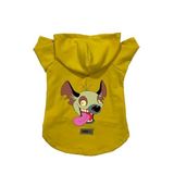 monopetz Kapişonlu Polar Sweatshirt Köpek Ve Kedi Kıyafeti & Elbisesi Sarı Ed001 L