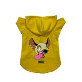 monopetz Kapişonlu Polar Sweatshirt Köpek Ve Kedi Kıyafeti & Elbisesi Sarı Ed001 S