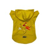monopetz Kapişonlu Polar Sweatshirt Köpek ve Kedi Kıyafeti & Elbisesi Sarı Fog Horn S