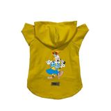 monopetz Kapişonlu Polar Sweatshirt Köpek ve Kedi Kıyafeti & Elbisesi Sarı Palyaço M