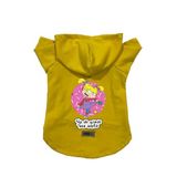 monopetz Kapişonlu Polar Sweatshirt Köpek ve Kedi Kıyafeti & Elbisesi Sarı Rugrats Angelica XL