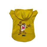monopetz Kapişonlu Polar Sweatshirt Köpek ve Kedi Kıyafeti & Elbisesi - Sarı Tazmanya Canavarı M Beden