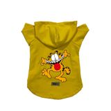 monopetz Kapişonlu Polar Sweatshirt Köpek Ve Kedi Kıyafeti & Elbisesi Sarı Yeni Garfield XS