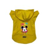 monopetz Kapişonlu Polar Sweatshirt Köpek Ve Kedi Kıyafeti & Elbisesi Sarı Yeni Mickey Mouse S