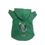 monopetz Kapişonlu Polar Sweatshirt Köpek Ve Kedi Kıyafeti & Elbisesi Yeşil City 26 L