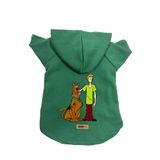 monopetz Kapişonlu Polar Sweatshirt Köpek Ve Kedi Kıyafeti & Elbisesi Yeşil Yeni Scooby Doo S