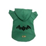 monopetz Kapişonlu Sweatshirt Köpek ve Kedi Kıyafeti - Yeşil Batman XS Beden