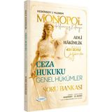 Monopol Yayınları Hakimlik Ceza Hukuku Genel Hükümler Soru Bankası 22. Baskı
